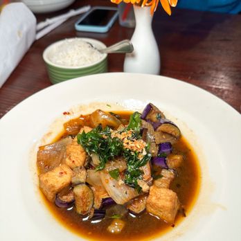 Thai D Jing - eggplant stir fry - Thai Near Me - Gretna, Louisiana