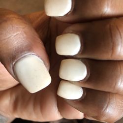 Nails Today - Mimi The owner did them yesterday and they started turning brown the same day. I will never go back there!