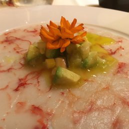 Prawn carpaccio Prawn carpaccio