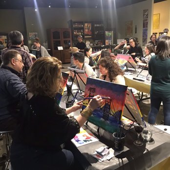 Create Mix And Mingle - Paint & Sip Near Me - San Mateo, California