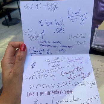 Comedor - Adorable anniversary card - Mexican Near Me - Austin, Texas