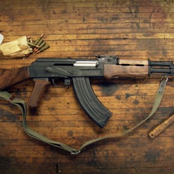 Duffy's Gun Room - Some of our custom built guns.