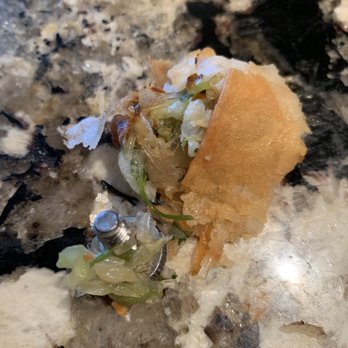 Pink Pepper - A metal screw inside the eggroll - Thai Near Me - Los Angeles, California Pink Pepper - A metal screw inside the eggroll - Thai Near Me - Los Angeles, California