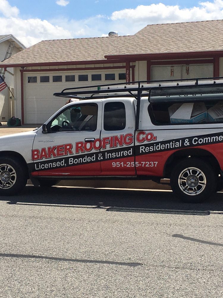 Slide of Baker Roofing