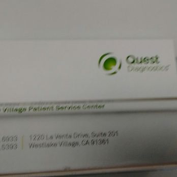 Quest Diagnostics - Laboratory Testing Near Me - Westlake Village, California Quest Diagnostics - Laboratory Testing Near Me - Westlake Village, California