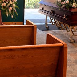 Woodlawn Funeral Home of Olympia at Forest Cemetery - We had to keep the casket closed because the Woodlawn people prepared Grandma so dreadfully we were all traumatized