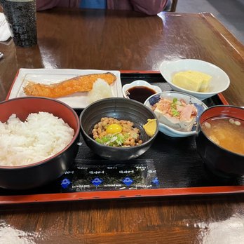 Fukagawa - Japanese Breakfast D Combo with Grilled Fish - Japanese Near Me - Gardena, California