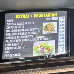Skewers - Menu