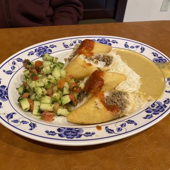 Babani's Kurdish Restaurant - Kubey Brinj dumplings with Traditional Silopi Salad - Halal Near Me - Saint Paul, Minnesota Babani's Kurdish Restaurant - Kubey Brinj dumplings with Traditional Silopi Salad - Halal Near Me - Saint Paul, Minnesota