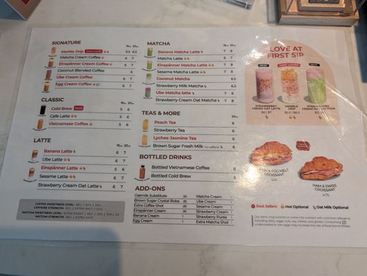 Menu photo 1 Da Vien Coffee Alhambra, CA