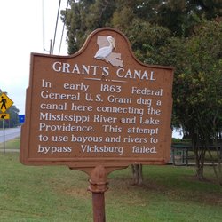 Byerley House Visitor Center - Grant's Canal at Byerley House Visitor Center in Lake Providence, LA