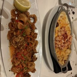 Calamari and LOBSTER MAC & CHEESE Calamari and LOBSTER MAC & CHEESE
