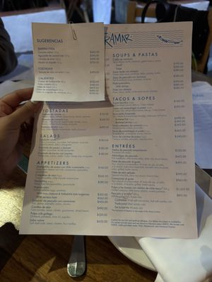 Menu photo 2 Contramar Ciudad de México, DIF Menu photo 2 Contramar Ciudad de México, DIF
