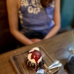 Abuela's chocolate lava cake ($14) 6/2026