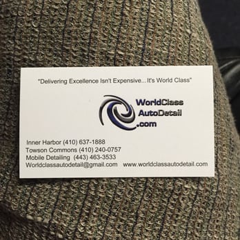 World Class Auto Detail - Auto Detailing Near Me - Towson, Maryland World Class Auto Detail - Auto Detailing Near Me - Towson, Maryland