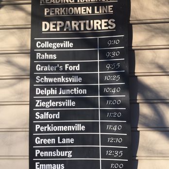 Moccia's Train Stop - Cute exterior sign - Pizza Near Me - Schwenksville, Pennsylvania