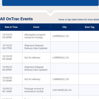 OnTrac - Couriers & Delivery Services Near Me - Commerce, California OnTrac - Couriers & Delivery Services Near Me - Commerce, California