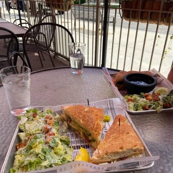 Ti Amo - Cesar salad and sandwich from a little over a year ago. - Italian Near Me - Boise, Idaho