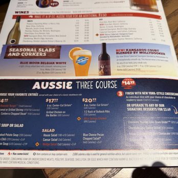Outback Steakhouse - An enticing 3 course offering, circa Sep 2026. - Steakhouses Near Me - Des Plaines, Illinois Outback Steakhouse - An enticing 3 course offering, circa Sep 2026. - Steakhouses Near Me - Des Plaines, Illinois
