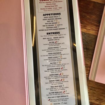 Sisters Thai - Lunch Special - Thai Near Me - Fairfax, Virginia Sisters Thai - Lunch Special - Thai Near Me - Fairfax, Virginia
