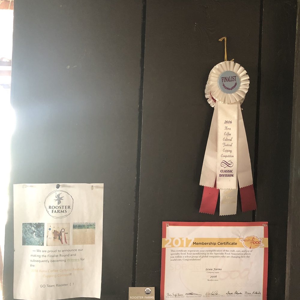 Rooster Farms - Farm Awards - Farms Near Me - Captain Cook, Hawaii Rooster Farms - Farm Awards - Farms Near Me - Captain Cook, Hawaii