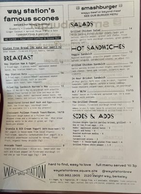 Menu photo 4 Way Station Brew Berkeley, CA