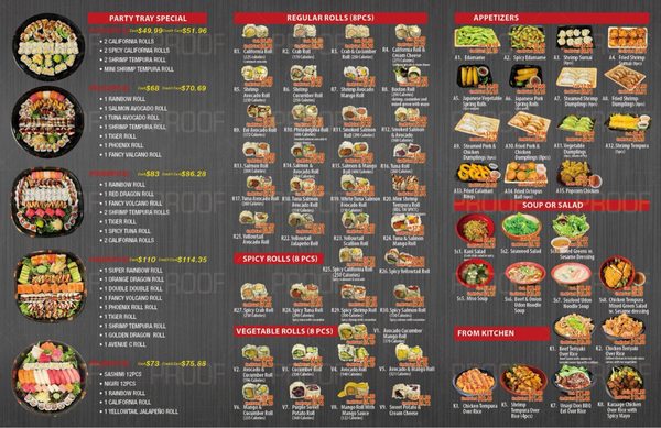 Menu photo 2 Yi Sushi Union, NJ