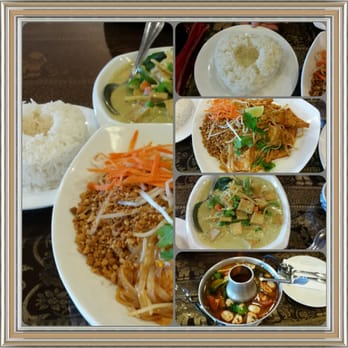 Papaya Thai - Pad thai and green curry with white rice - Thai Near Me - Newark, California Papaya Thai - Pad thai and green curry with white rice - Thai Near Me - Newark, California