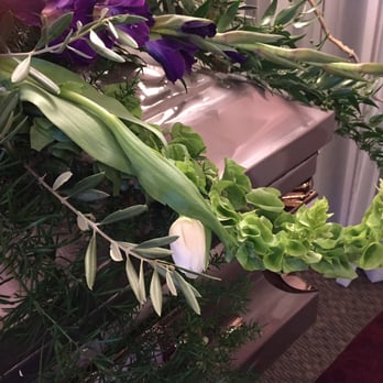 Richies Florist - The colors and specific plant materials were chosen to reflect Irene's personal favorites. - Florists Near Me - Colusa, California Richies Florist - The colors and specific plant materials were chosen to reflect Irene's personal favorites. - Florists Near Me - Colusa, California