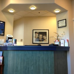 Dental Perfections - Reception desk.