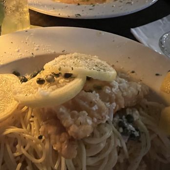 Windham Restaurant - Partially eaten Lemon Picatta 2026 - American Near Me - Windham, New Hampshire