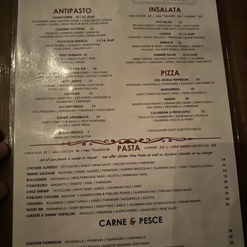 EVO Old Town - Menu - Italian Near Me - Scottsdale, Arizona EVO Old Town - Menu - Italian Near Me - Scottsdale, Arizona