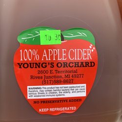 Young’s Orchard - Pure fresh cider!