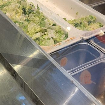 Blaze Pizza - These said bins look terrible. They are in need of a deep clean for sure. - Salad Near Me - Palmdale, California Blaze Pizza - These said bins look terrible. They are in need of a deep clean for sure. - Salad Near Me - Palmdale, California