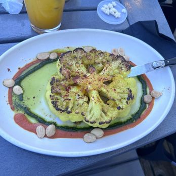 Clearwater Restaurant - Roasted Cauliflower Steak - New American Near Me - Newport, Oregon