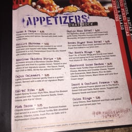 Photos For The Rock Wood Fired Pizza Menu Yelp