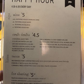 Salty Sow - Best happy hour in this neighborhood especially the honey dipped rosemary fried chicken only on happy hour menu - American Near Me - Austin, Texas Salty Sow - Best happy hour in this neighborhood especially the honey dipped rosemary fried chicken only on happy hour menu - American Near Me - Austin, Texas