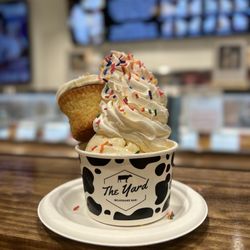 The Yard Milkshake Bar - Stale birthday cake in a cup.