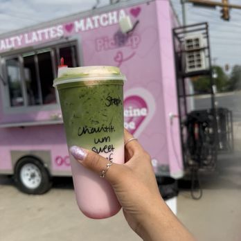 Caffeine Hoe - Strawberry matcha - Coffee & Tea Near Me - San Antonio, Texas