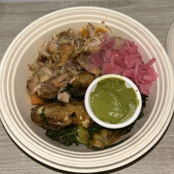 Fieldtrip Harlem - Roast Chicken Bowl with sauce on the side (delivery) - New American Near Me - New York, New York Fieldtrip Harlem - Roast Chicken Bowl with sauce on the side (delivery) - New American Near Me - New York, New York