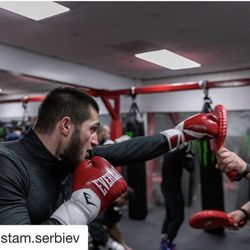 180 MMA - MMA fighter Rustam Serbiev with Coach Hector
