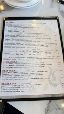 Menu photo 6 The Dive Oyster Bar San Jose, CA Menu photo 6 The Dive Oyster Bar San Jose, CA
