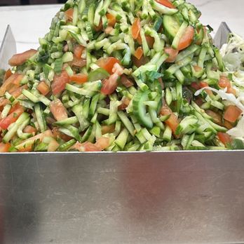 Tel Aviv Grill - Cucumber and tomato - Falafel Near Me - Encino, California