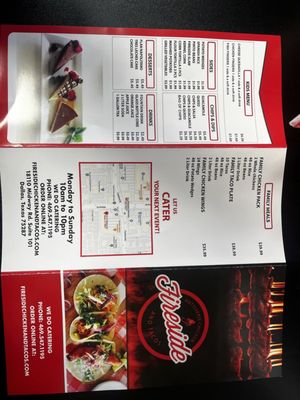 Menu photo 1 Fireside Chicken and Tacos Dallas, TX