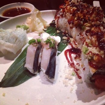 Shiku Sushi - Squid, mackarel and the Bruce Lee roll - Sushi Bars Near Me - Seattle, Washington Shiku Sushi - Squid, mackarel and the Bruce Lee roll - Sushi Bars Near Me - Seattle, Washington