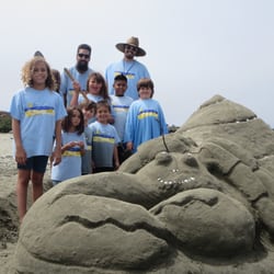 Castle Child Care - Building sand castles at 
Doran