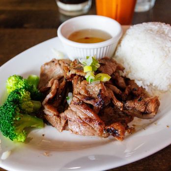 Perilla - Charbroiled Pork Chops Rice Plate - Vietnamese Near Me - San Francisco, California Perilla - Charbroiled Pork Chops Rice Plate - Vietnamese Near Me - San Francisco, California