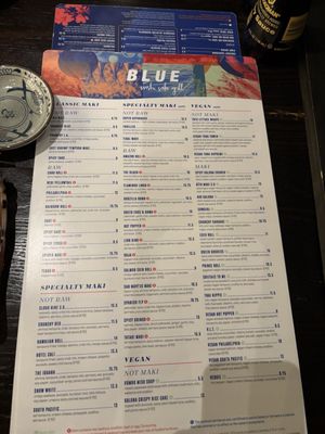 Menu photo 2 Blue Sushi Sake Grill Austin, TX Menu photo 2 Blue Sushi Sake Grill Austin, TX