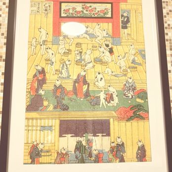 Tosakko Ramen & Yakitori - More restroom decor - Ramen Near Me - Pasadena, California