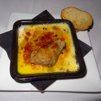 Chef's Table At the Edgewater - Seared foie gras with goat cheese, vidalia onion, and Granny Smith creme brulee - New American Near Me - Winter Garden, Florida